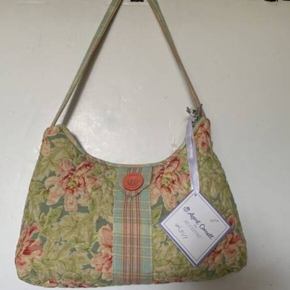 NWT April Cornell Silvestri Mini Slendour Sage Purse w/Wallet & Key Chain Purse - Picture 6 of 6